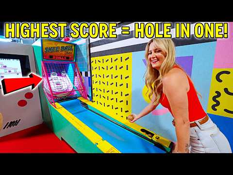 Mind-Blowing INSANE ONE OF A KIND Mini Golf Course!