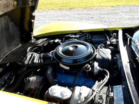 Survivor 1979 Yellow Corvette Auto T Top Video