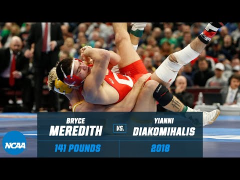 Yianni Diakomihalis vs. Bryce Meredith: 2018 NCAA title (141 lbs.)