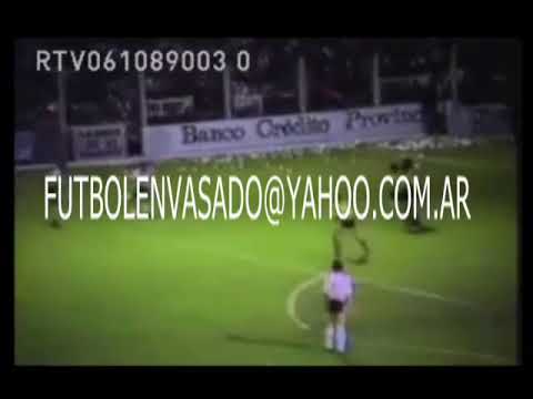 Estudiantes LP vs Peñarol. Supercopa 1992.