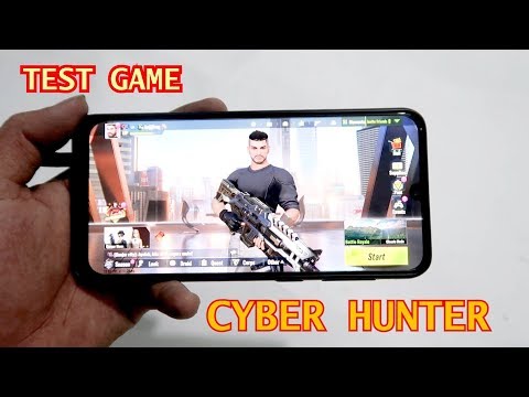 [ Hand Cam ] TEST GAME CYBER HUNTER - SAMSUNG GALAXY A50