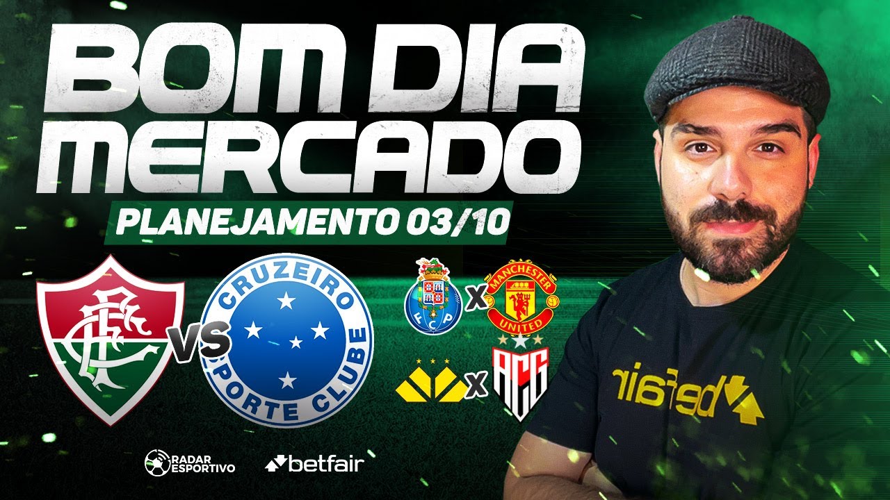 Planejamento para Trader Esportivo - Dia 03/10/24