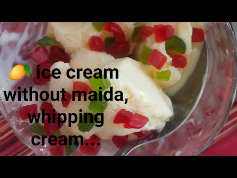 Mango 🥭 ice cream .......