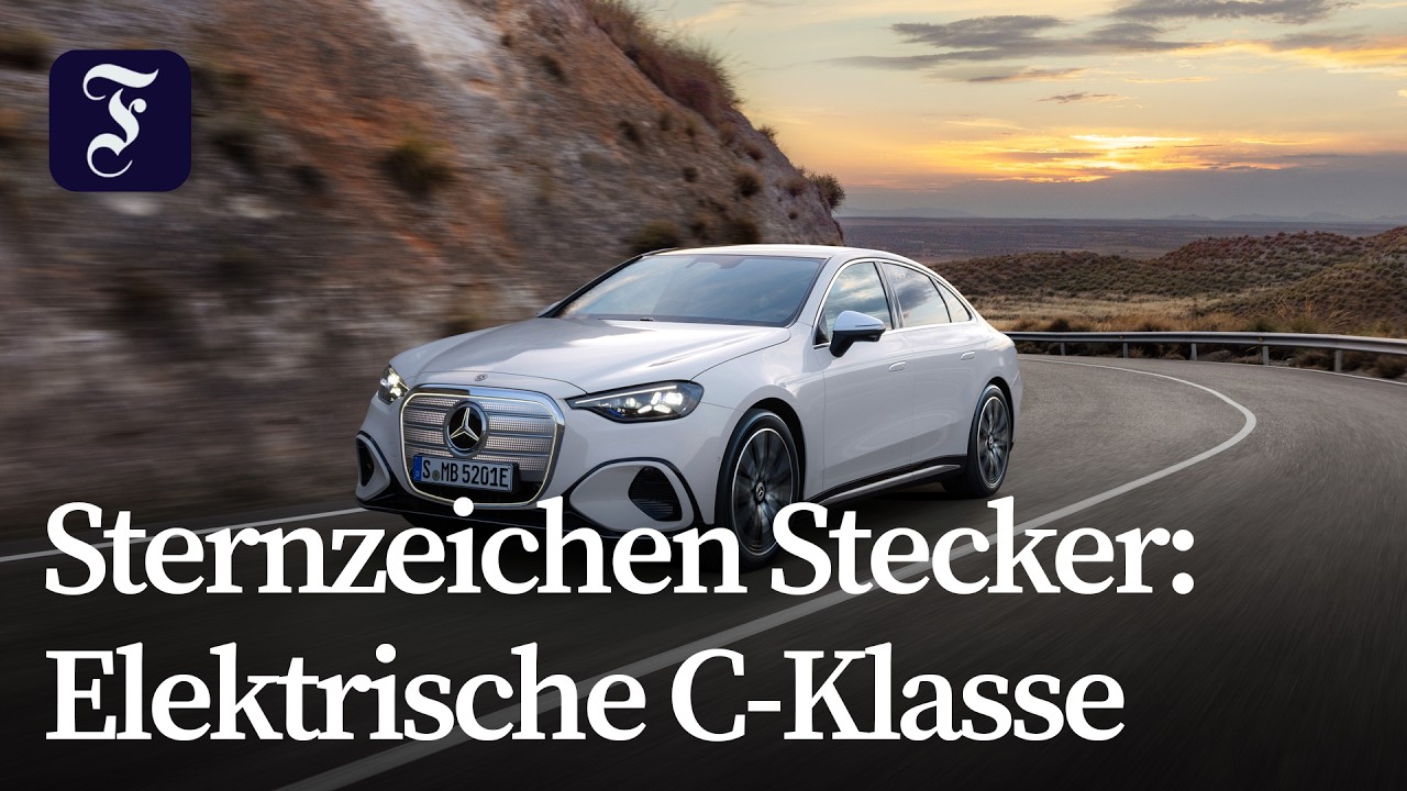 Erste elektrische Mercedes C-Klasse im Fahrbericht | F.A.Z.