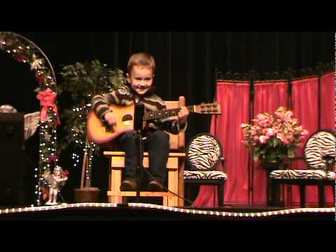 Jon Wesley Hopkins, 5 year old guitarist