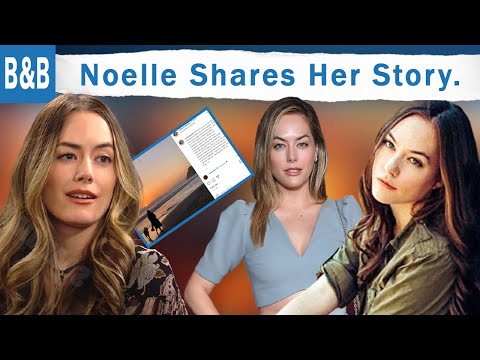The Bold And The Beautiful News: Noelle Shares With The Fans About Losing Two Pregnancies.