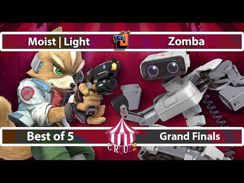 GRAND FINALS - Moist | Light (Fox) vs Zomba (ROB) - Cirque 2 Smash Ultimate
