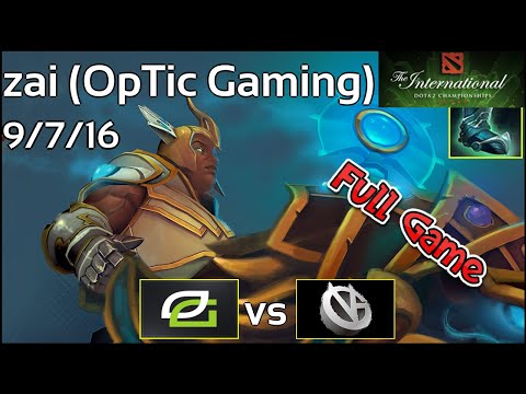 Support TI8: OpTic Gaming.zai - TI8 Group Stage - Group B - TI 2018 - Full Game Chen