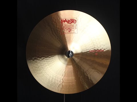 Immagine Paiste 18" 2002 Thin Crash - 1323g (video demo) - 2