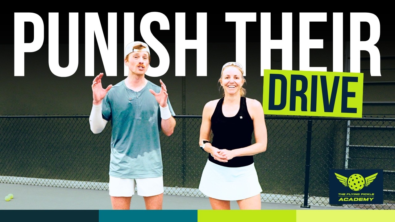 
                                        How to Counter a Pickleball Drive Instead of Blocking It
                                    