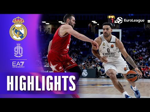 Madrid becomes a FORTRESS | Real Madrid - Milan | R23 BASKETBALL HIGHLIGHTS 2025-26