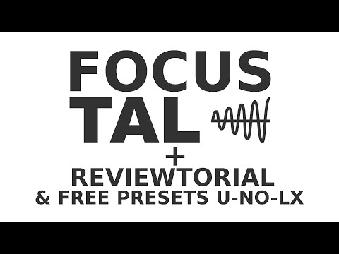 TAL U-No LX in depth + Free presets & focus on TAL Software I use. French+captions!