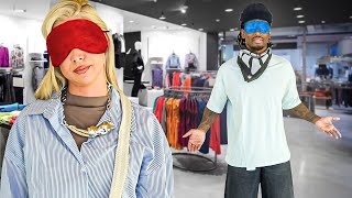 WE BOUGHT ENTIRE OUTFITS FOR EACH OTHER BLINDFOLDED!