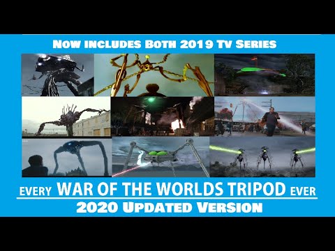 Every 'WAR OF THE WORLDS' TRIPOD Ever - 2020 Version Includes Both TV series