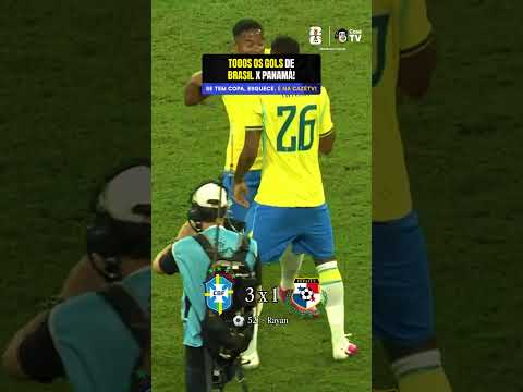 TODOS OS GOLS DA GOLEADA DO BRASIL PRA CIMA DO PANAMÁ! 🇧🇷⚽⚽⚽⚽⚽⚽VAMO PRA CIMA, PORR@! ⭐🇧🇷
