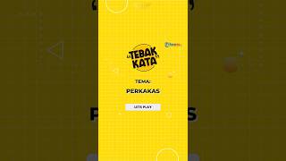 Tebak Kata soal Perkakas