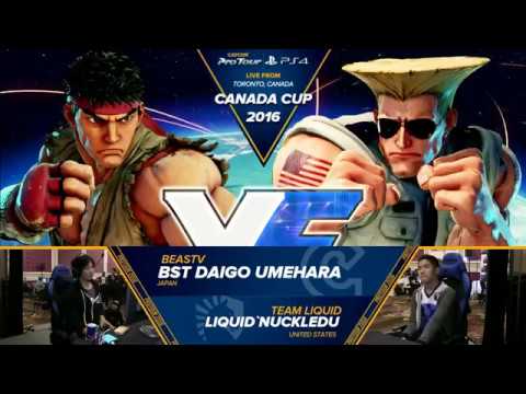SFV: Canada Cup 2016 - BST Daigo Umehara vs Liquid'NuckleDu - CPT2016