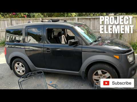 Changing The Exhaust On The $1 Honda Element!!!!