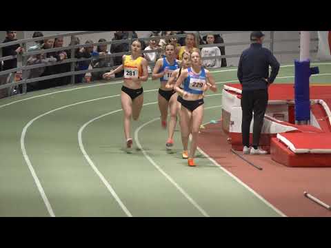 800m [Ž], II. skupina, srebrna Ana Poljak - Dvoransko PH za mlađe seniore i seniorke 2026