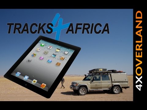 Tracks4Africa iPad Review. Africa Navigation by iPad.