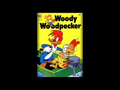 Dell Four Color Comics   0374 Woody Woodpecker 1952