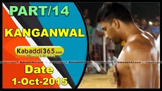(13) Kanganwal (Sangrur) Kabaddi Tournament 1 Oct 2015