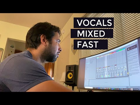 Vocals mixed fast - Bruce Swedien Method @GustavoAdolfoUribe