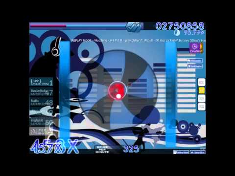 Let's osu! - Usher ft. Pitbull - DJ Got Us Fallin' In Love [Hard] HD+DT