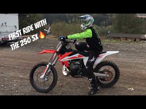 Riding my new KTM 250SX 2019 at Schweyen!