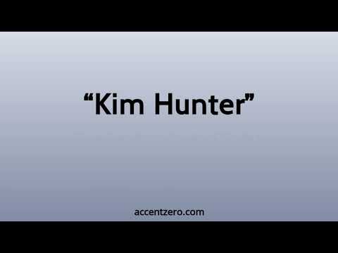 Pronounce "Kim Hunter" - Russian accent vs. native U.S.