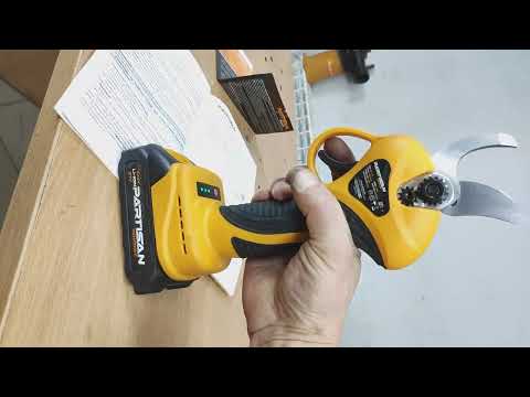 фото секатор аккумуляторный partisan asc-2135 0