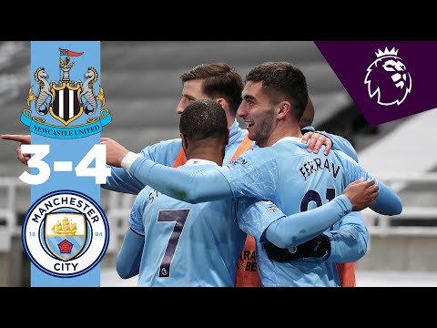 Gols e lances de Newcastle United x Manchester City