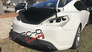 The Genesis Gets New Spec-D Tail Lights! (Easy Install)