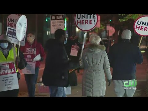 Union Workers At Wyndham Historic District Hotel Strike Over Pay, Staff Shortages