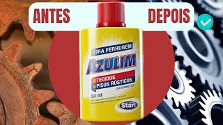 Testei o Tira ferrugem e Tira Manchas Azulim #teste #limpeza #viciante #relaxante