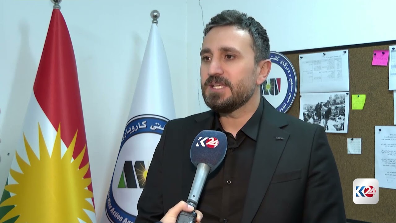 ڤیدیۆ | بەهۆی باران بارینەوە دەیان مین لە پارێزگای دهۆک دەرکەوتوون