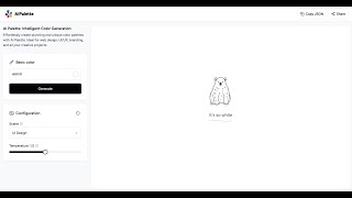 AI Palette – Instantly Generate Beautiful Color Palettes with AI