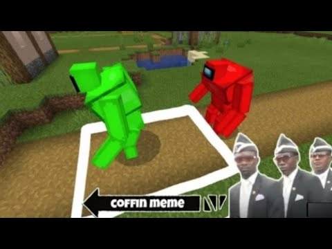 Coffin Meme "Among Us" Traps Edition Part 4 - Minecraft