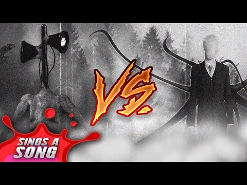 Siren Head VS Slender Man Rap Battle (UNSEEN FOOTAGE) (Scary Horror Parody)