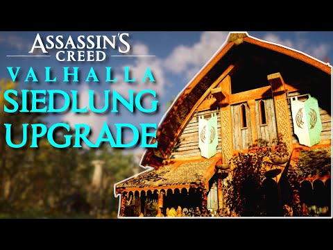 Assassin's Creed Valhalla Settlement Building - How to Improve Your Settlement / Settlement AC Va...