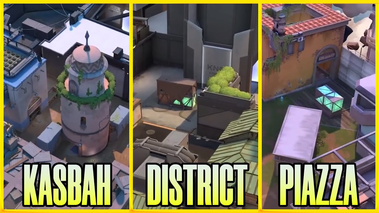 ALL NEW TEAM DEATHMATCH MAPS PREVIEW - VALORANT