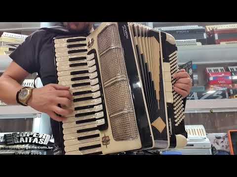 Acordeon Guerrini Concerto Silvio Morotta Polifônico: o som e a qualidade italiana para sua música.