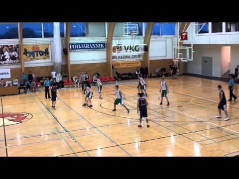 EYBL U17, Espoo Tapiolan Honka - Kaliningradi SDJSOR nr 9, IV veerandaeg, 17.01.2015, Jõhvi