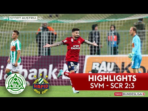 Highlights: Tipico Bundesliga, 10. Runde: SV Mattersburg - SK Rapid Wien 2:3