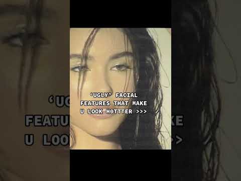 "ugly" facial features that make you look hotter #beauty #beautiful #insecurities #fyp #trending