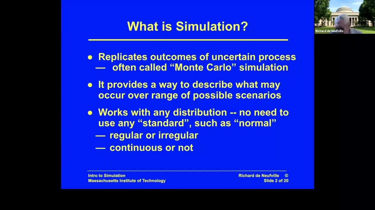 Unit 5: Mechanics of Simulation, Video 1: Concept—What Is Needed