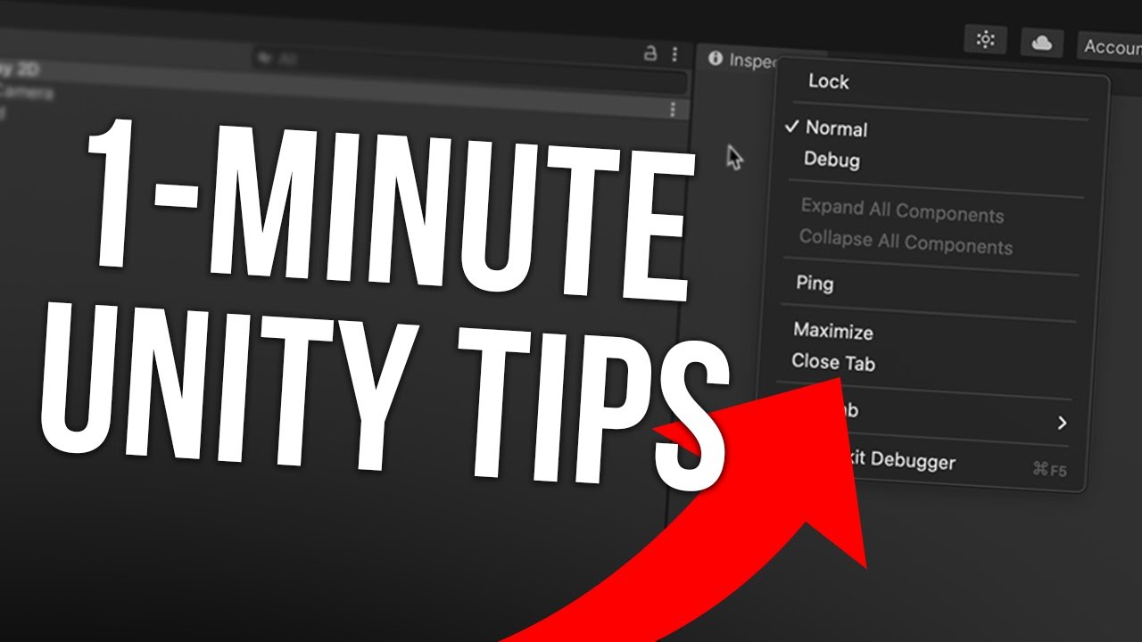 1-Minute Of Unity Tips For LAZY Developers