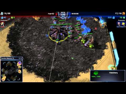 SC2 - Daily Masters - PvZ - herO vs DongRaeGu
