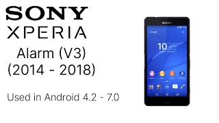 Download lagu Evolution of Sony Xperia Alarm Tones (2010 - 2024) (With Correction) mp3