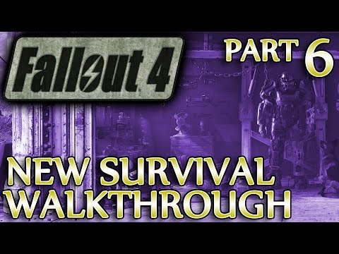 Ⓦ Fallout 4 New Survival Walkthrough ▪ Part 6, Diamond City Shopping, Recruiting Piper